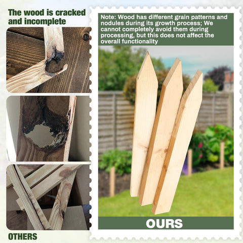 Colingmill 18-inch stake enables quick soil insertion with minimal effort.