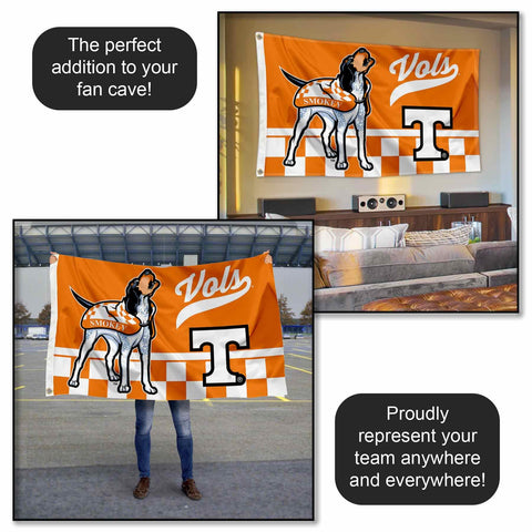College Flags & Banners Co. 3x5 polyester flag designed for durable quad-stitched edges