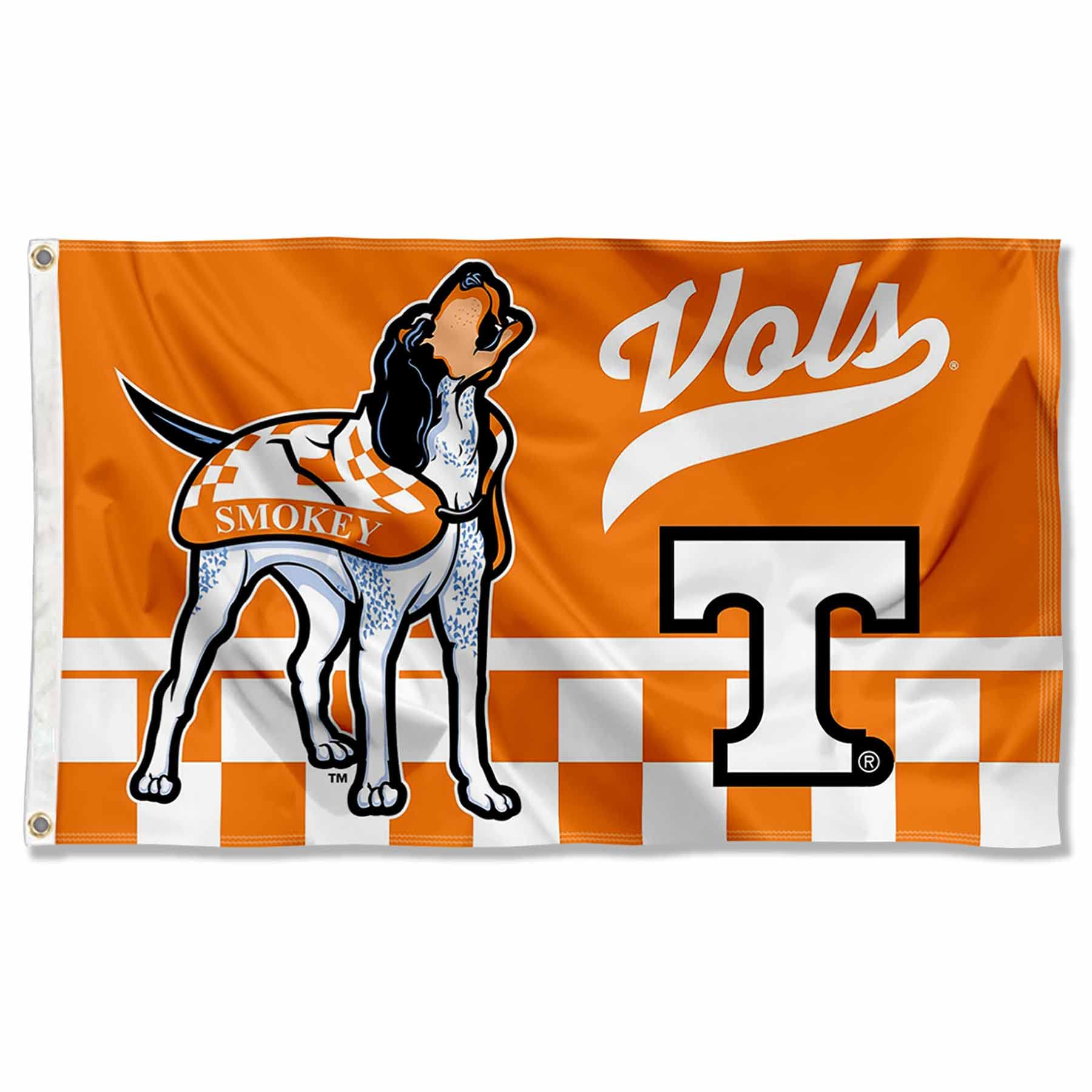 College Flags & Banners Co. Tennessee Volunteers 3x5 banner flag ready for yard display