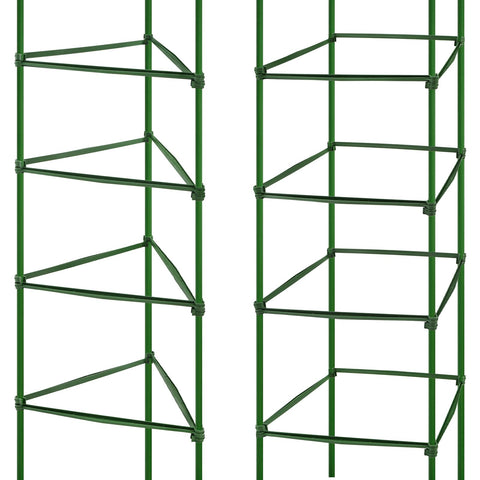 Coloch tool-free snap installation for quick trellis assembly.