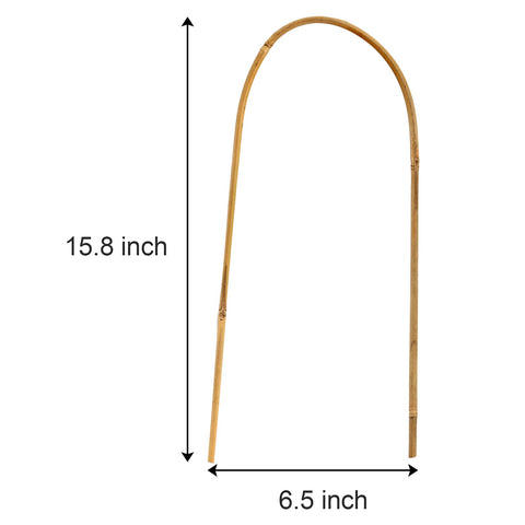 Coloch U loop stake supports climbing plants with easy soil insertion.