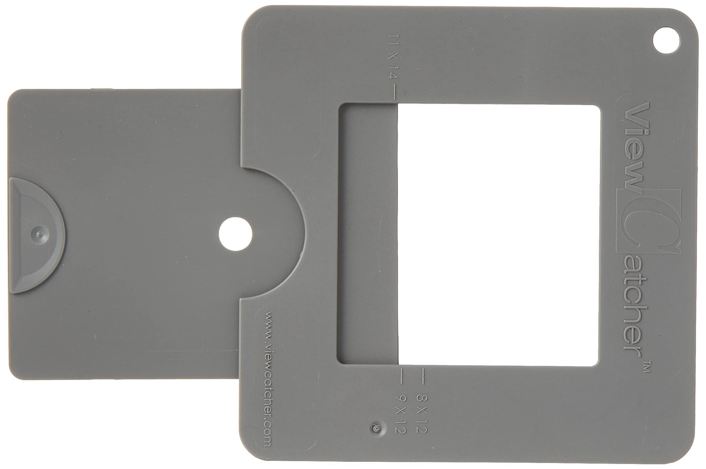 Color Wheel View Catcher compact 3.5-inch square for craft desk organization.