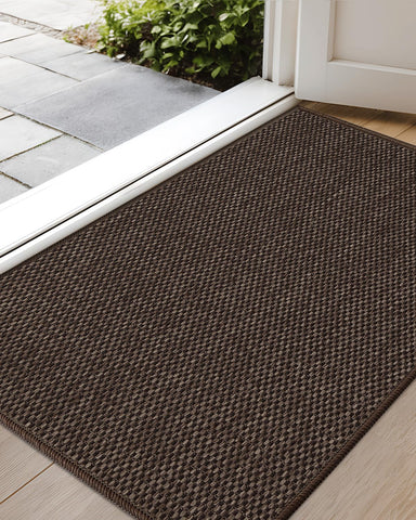 Color&Geometry ultra-thin door mat 24x36, compact and durable for busy entryways