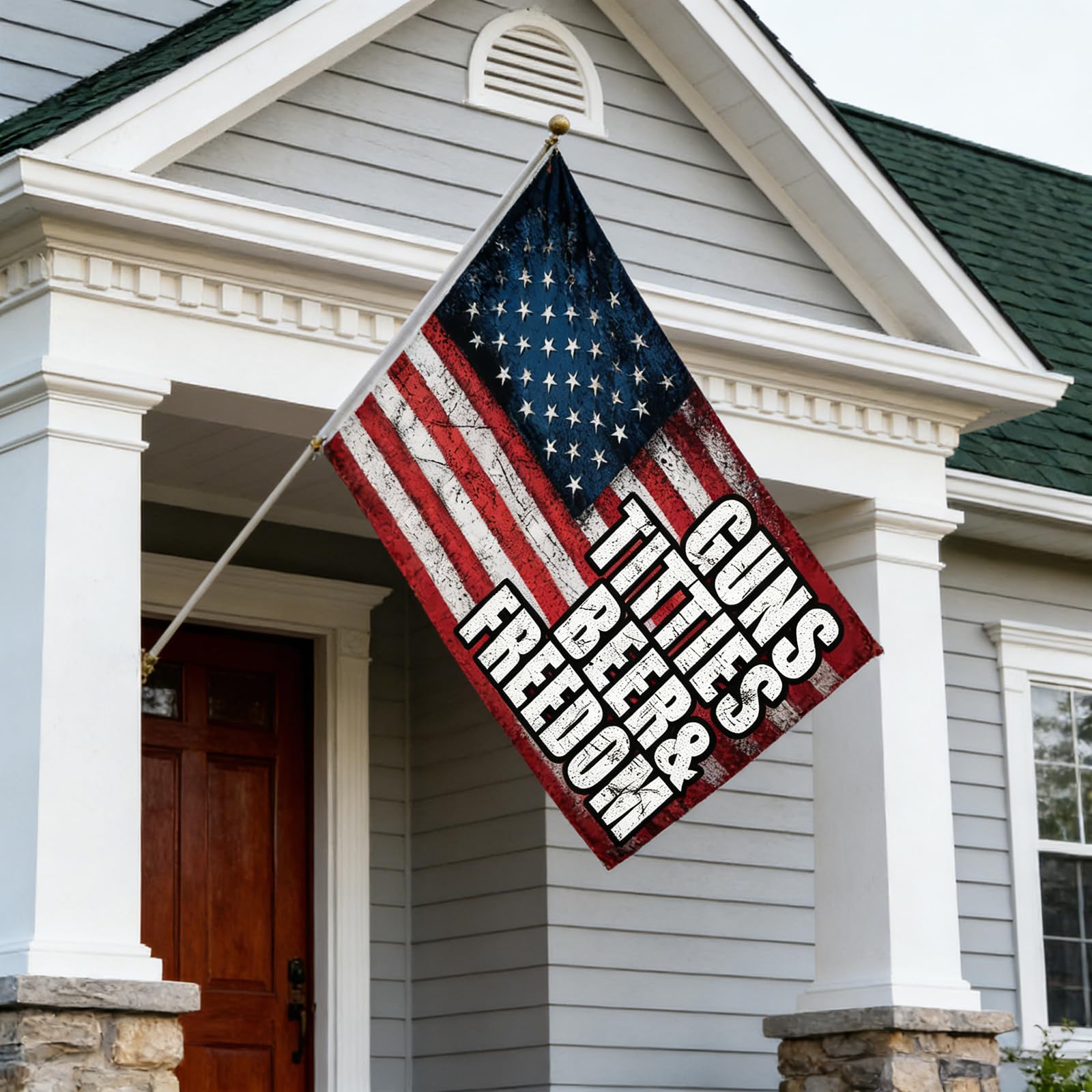 Colorato 3x5 ft flag ideal for man caves and home bars.