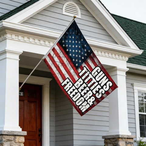 Colorato 3x5 ft flag ideal for man caves and home bars.