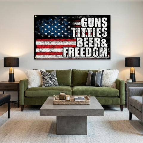Colorato patriotic flag perfect for gifts during holidays and parties.