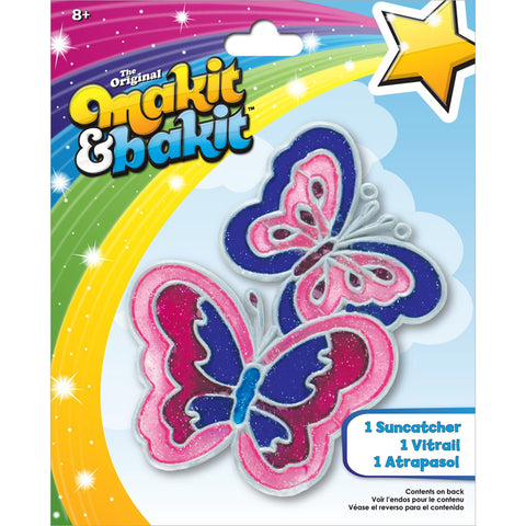 Colorbok Makeit Bakeit suncatcher glitter butterflies shimmer in sunlight to brighten windows