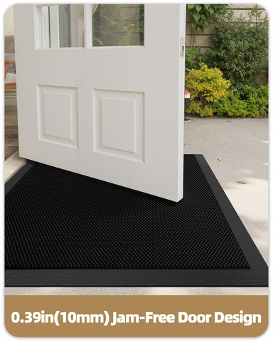 Color&Geometry 32x48 large mat suits wide entryways.