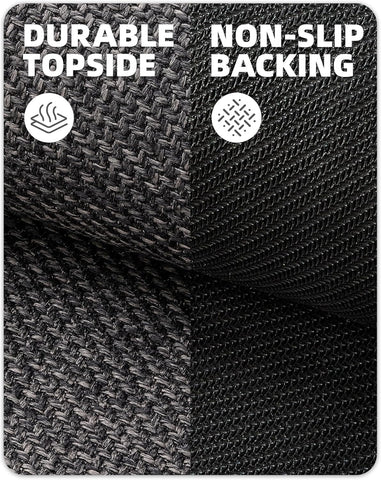 Color&Geometry easy-clean mat simplifies maintenance with vacuuming or a quick rinse.
