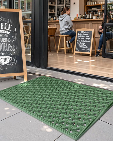 Color&Geometry high-traffic entrance use for doors, patios, mudrooms.