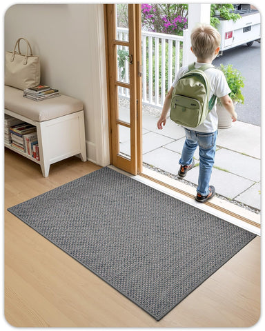 Color&Geometry helps control dirt and moisture across entryways.