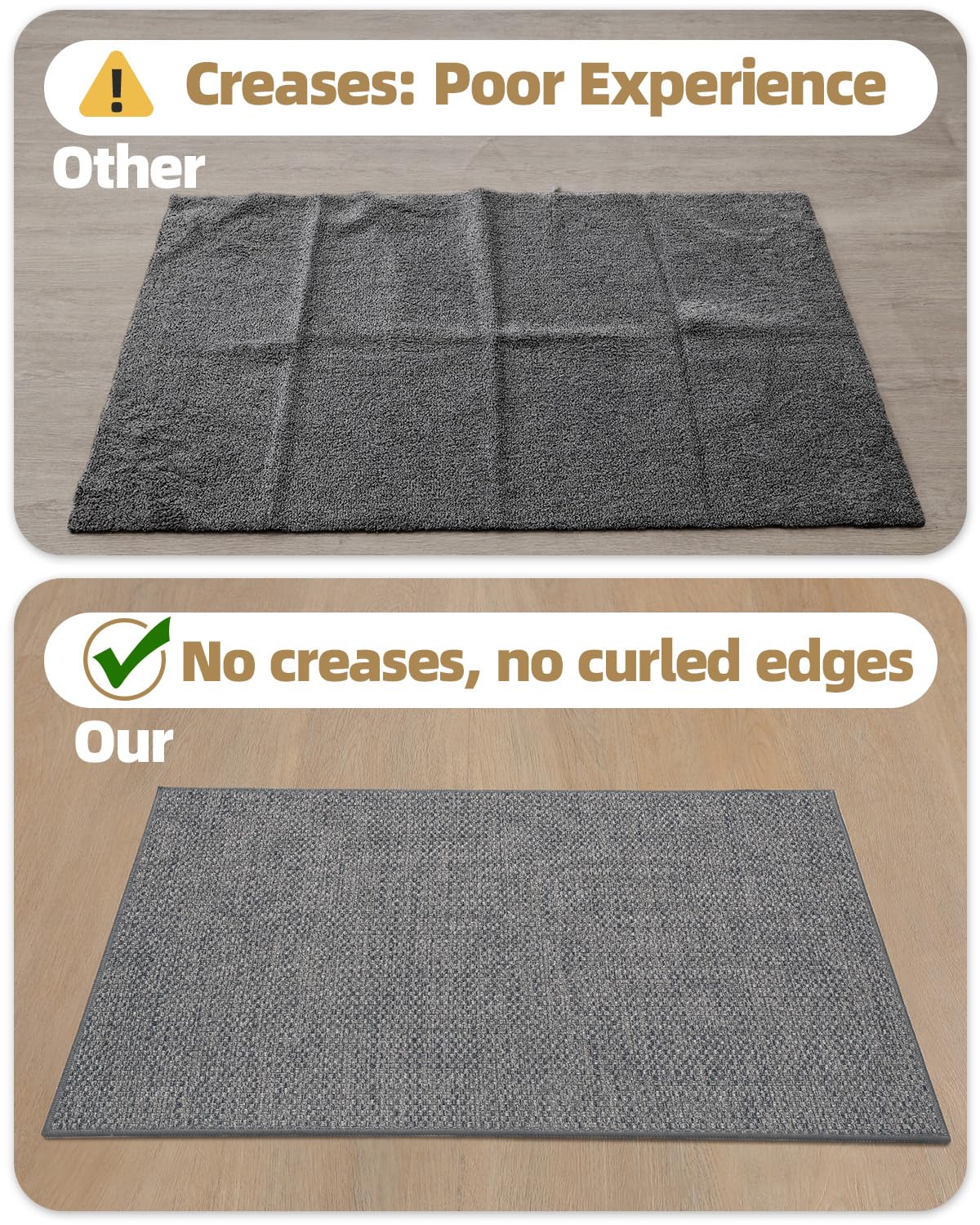 Color&Geometry light-grey finish blends with modern decor.