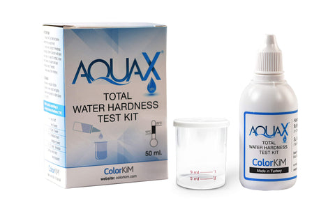 ColorKiM AQUAX hardness indicator solution for quick pool and tap water testing