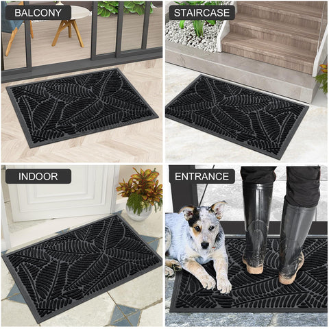 Colorxy mat is easy to clean with vacuum, shake, or rinse.