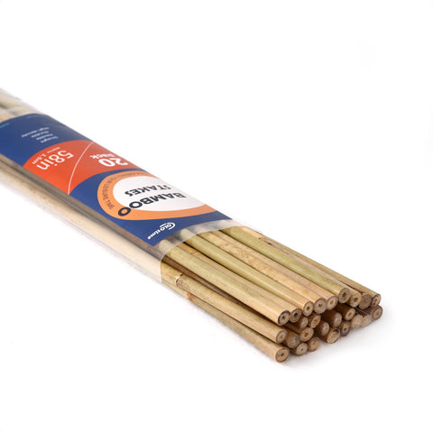 COLOtime bamboo stakes 58 inch ready for instant garden support and sturdy climbing plants.