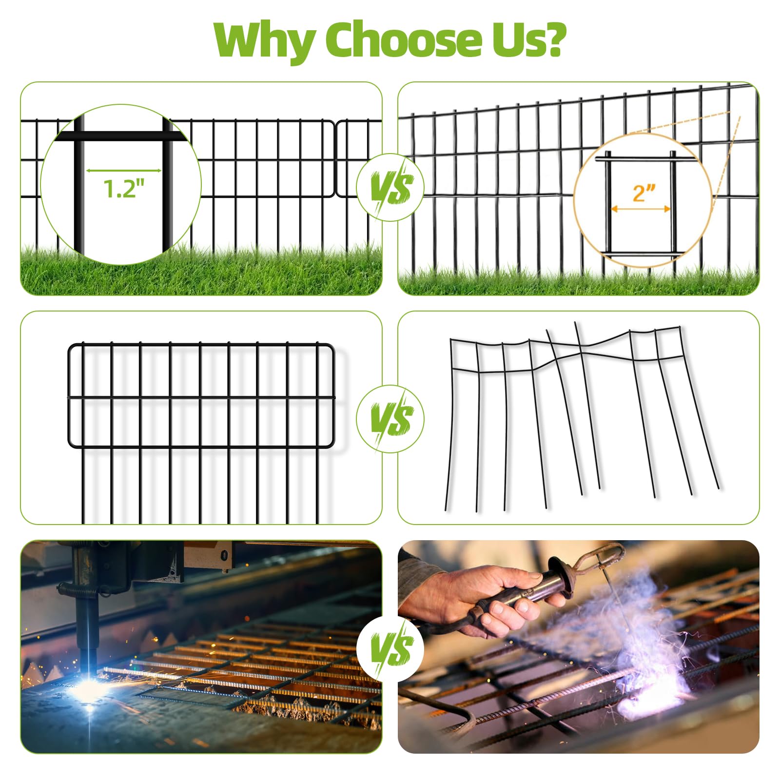 COLRASN rustproof welded mesh detail for outdoor durability