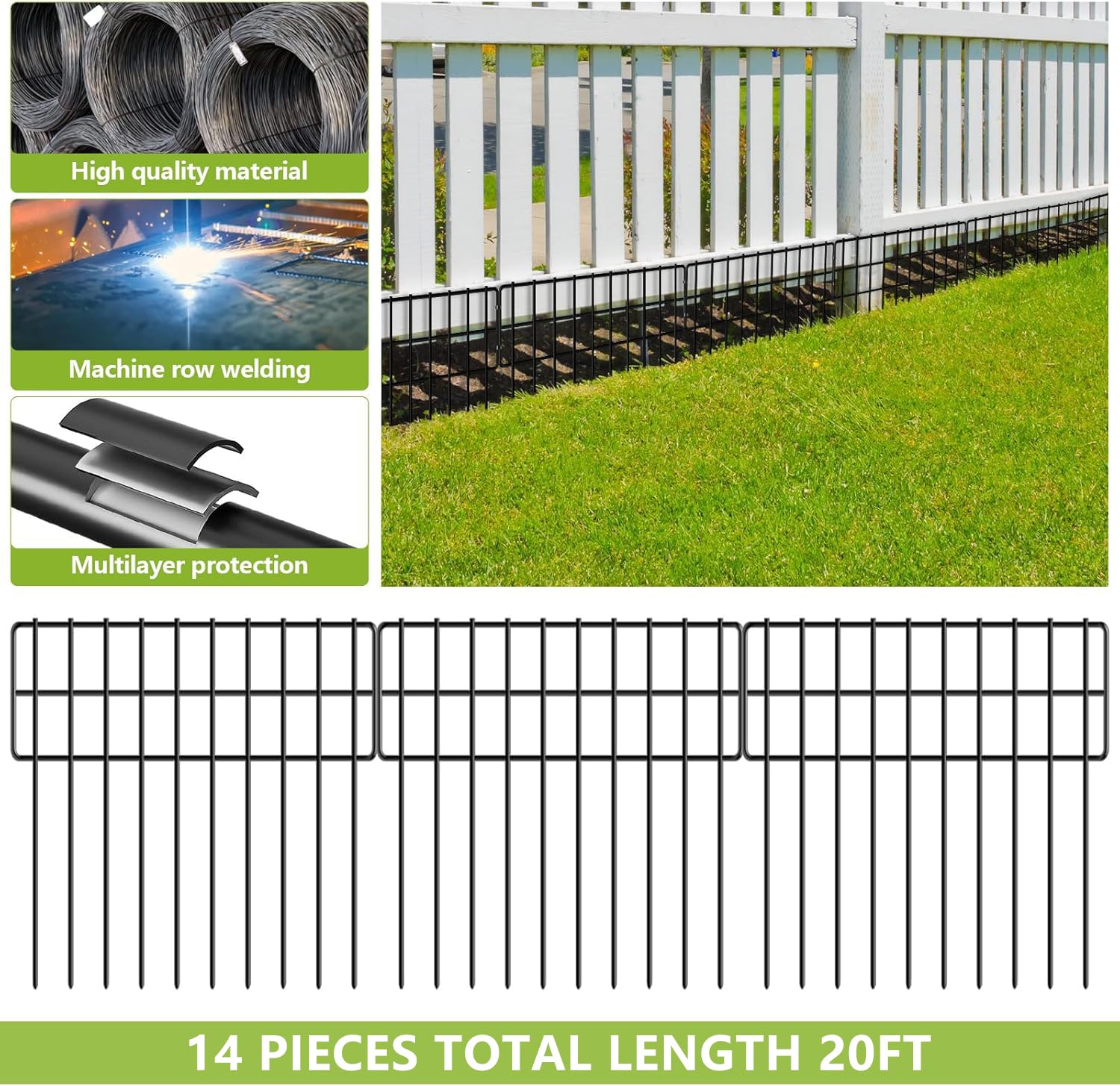 COLRASN cable-tie connection kit offers safer, faster fence assembly.