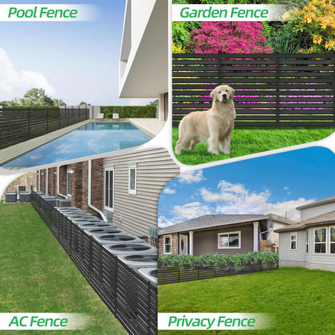 COLRASN 48-inch height screens equipment and enhances privacy.