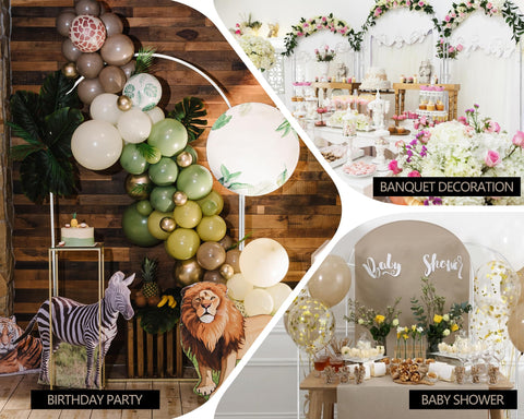 COLRASN versatile arches for weddings, parties, and photo moments.