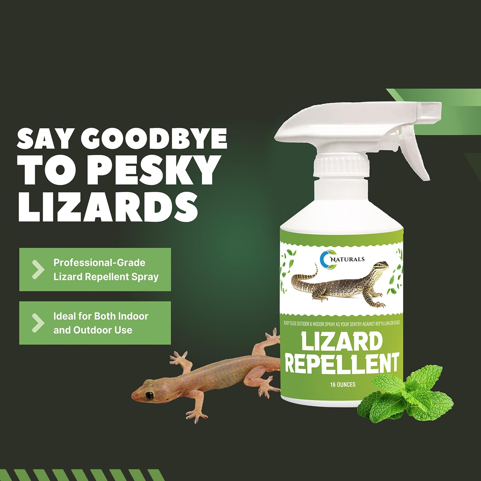 Colton's Naturals spray-dispensing action shown for easy, mess-free application on indoor surfaces.