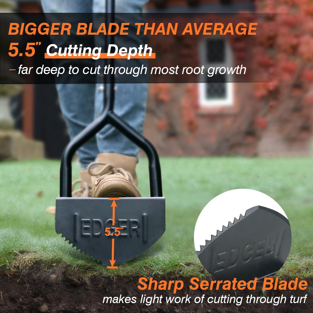 Colwelt anti-slip foot tread enhances control while edging.