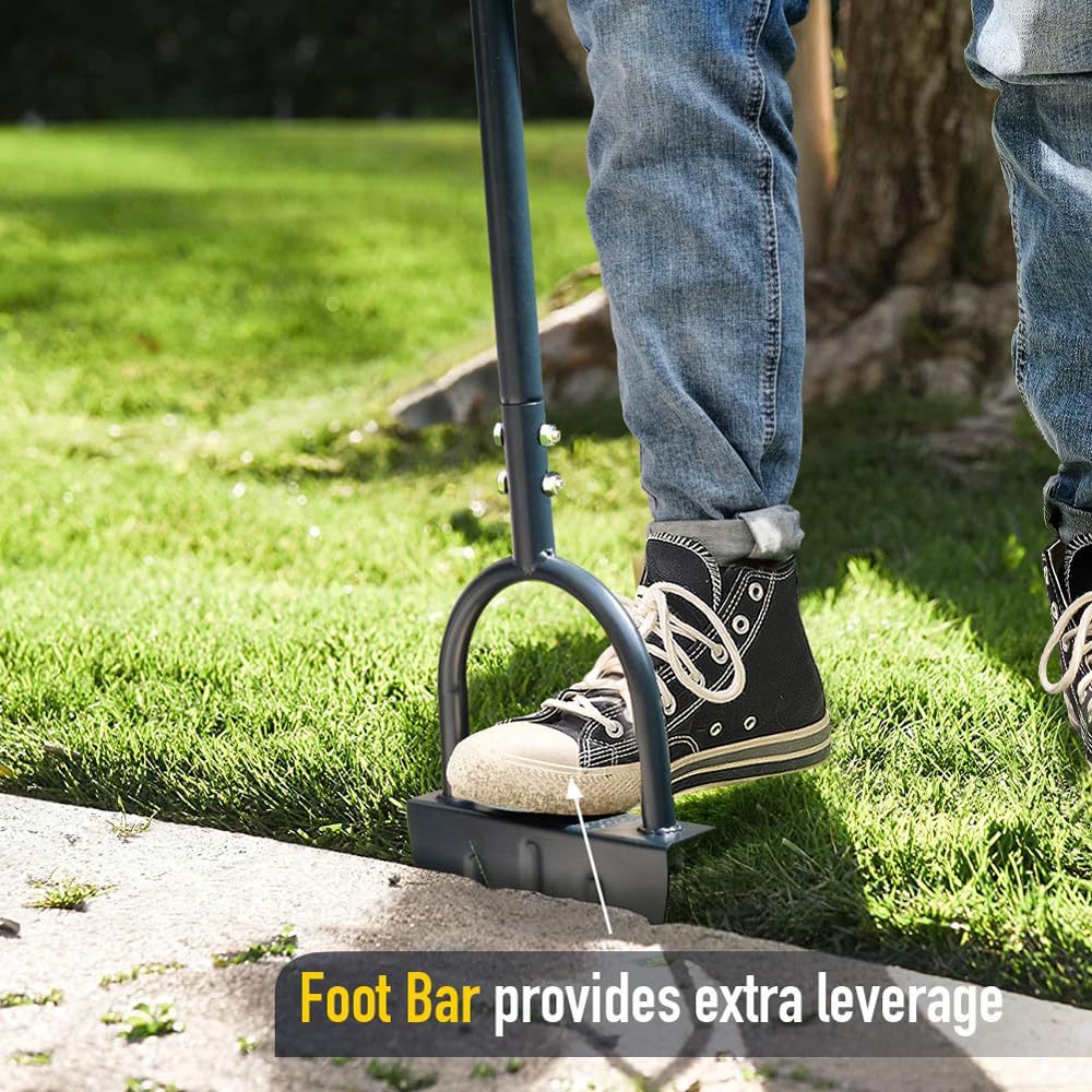 Colwelt foot platform provides stability for safe, powerful edging.