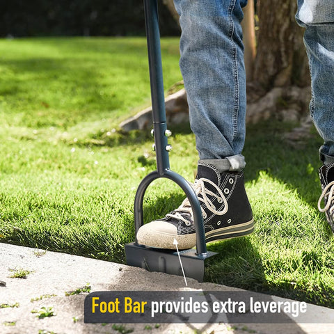 Colwelt foot platform provides stability for safe, powerful edging.