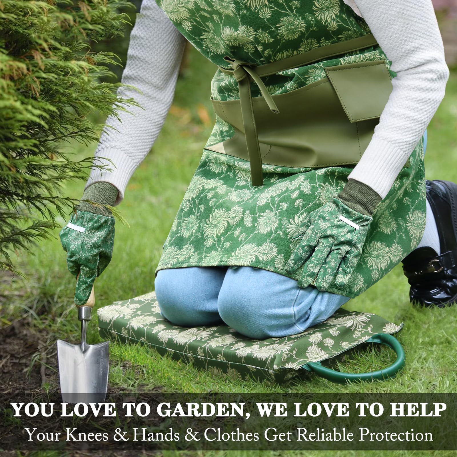 Colwelt gardening gloves protecting hands during muddy tasks