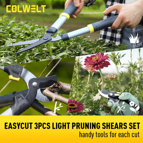 Colwelt hedge clippers 17 inch blade for precise hedge shaping