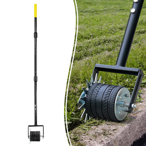 Colwelt wheel edger with a 59-inch frame for comfortable long-reach edging