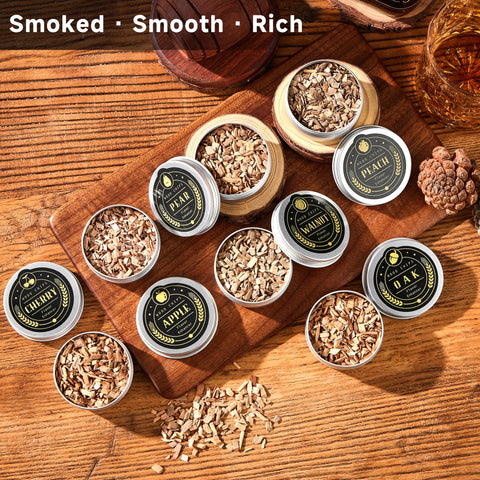 ComboJoy cherry wood chips deliver rich smoke notes.