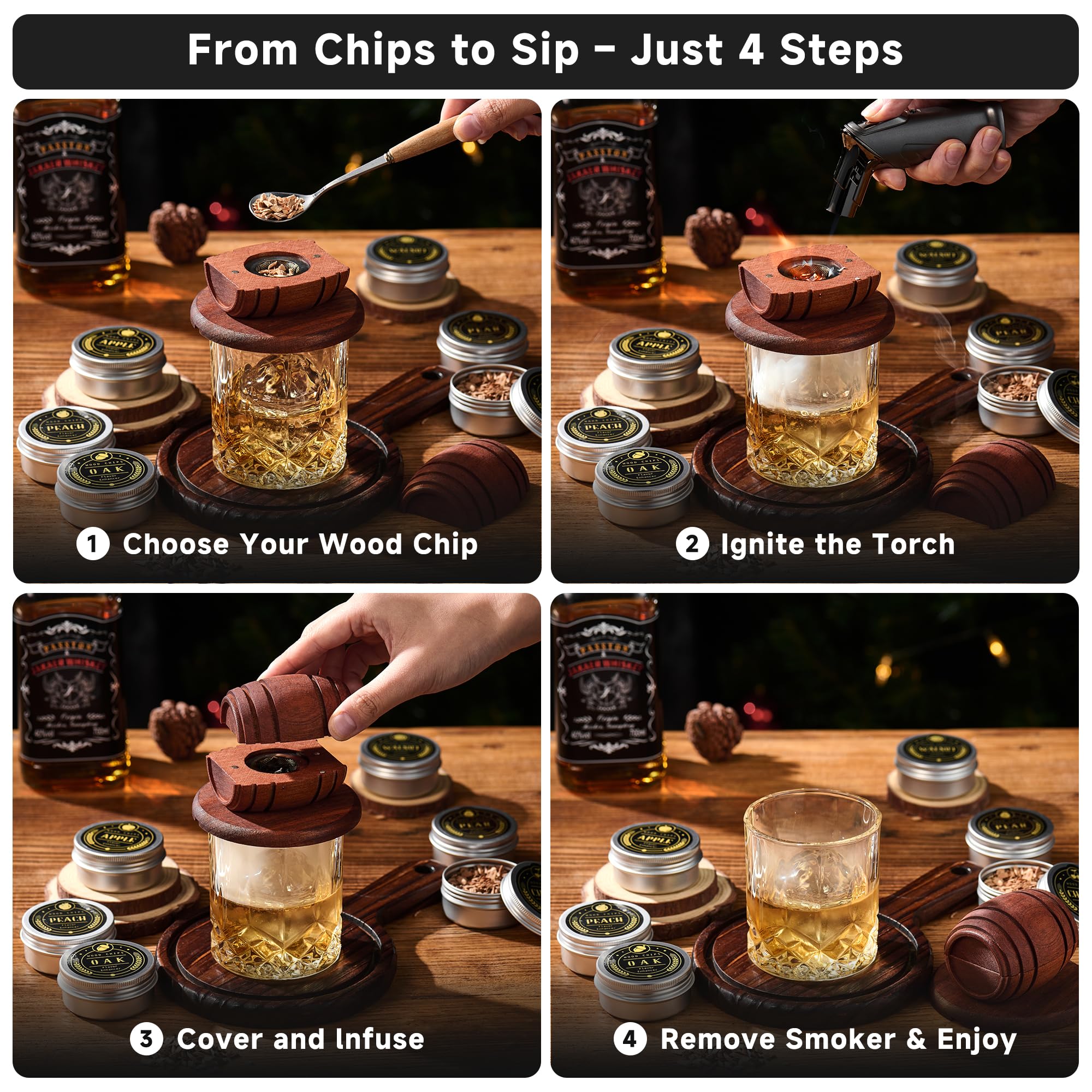 ComboJoy elegant gift box highlights premium smoking experience.