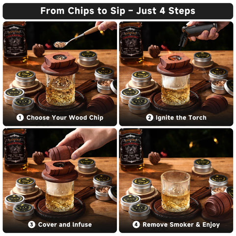 ComboJoy elegant gift box highlights premium smoking experience.