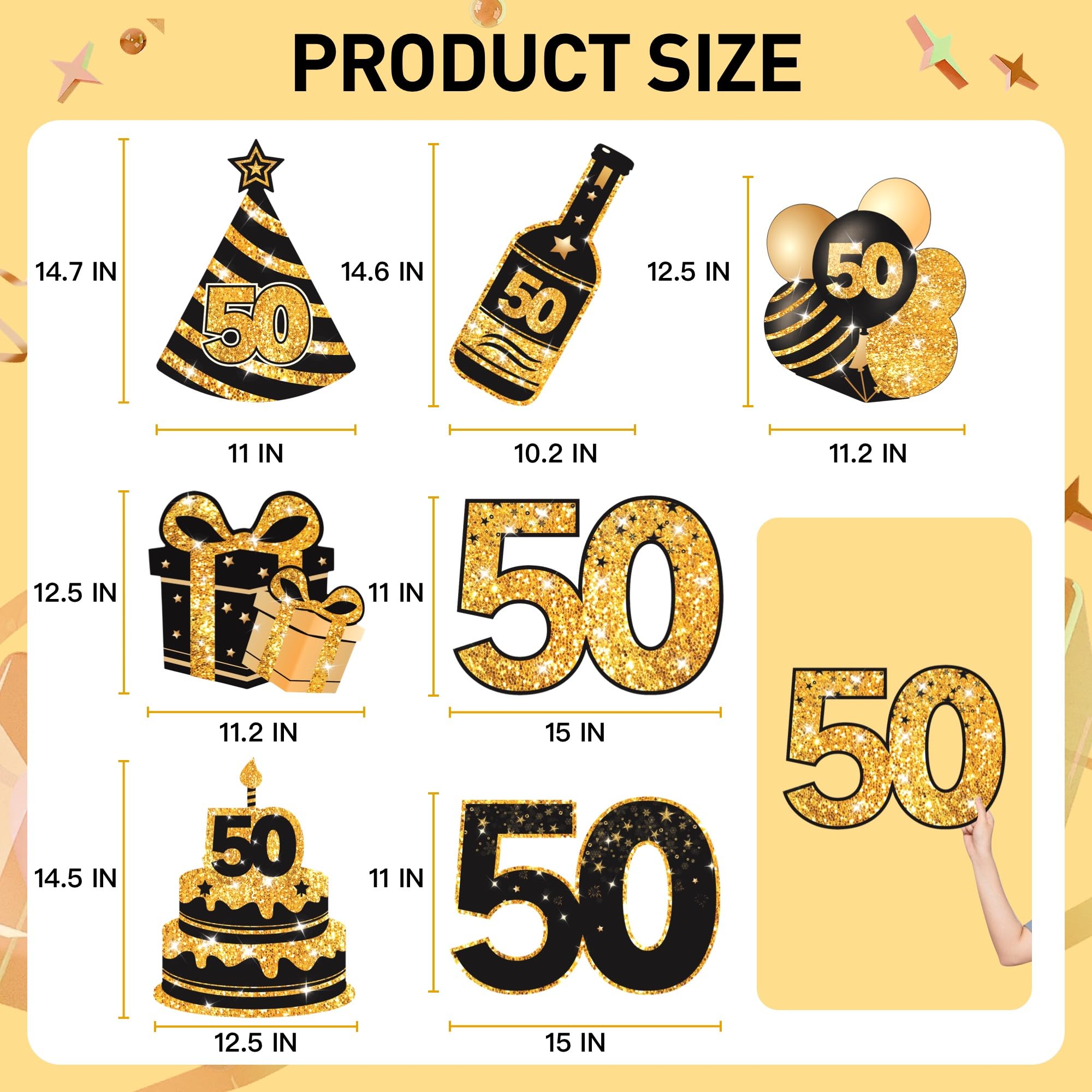 ComboJoy indoor and outdoor birthday decor kit ready for use