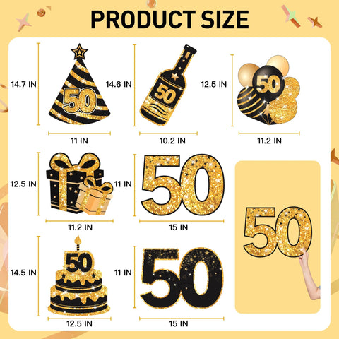 ComboJoy indoor and outdoor birthday decor kit ready for use