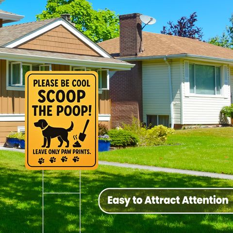 ComboJoy yard sign suitable for gardens, yards, parks and lawns applications.