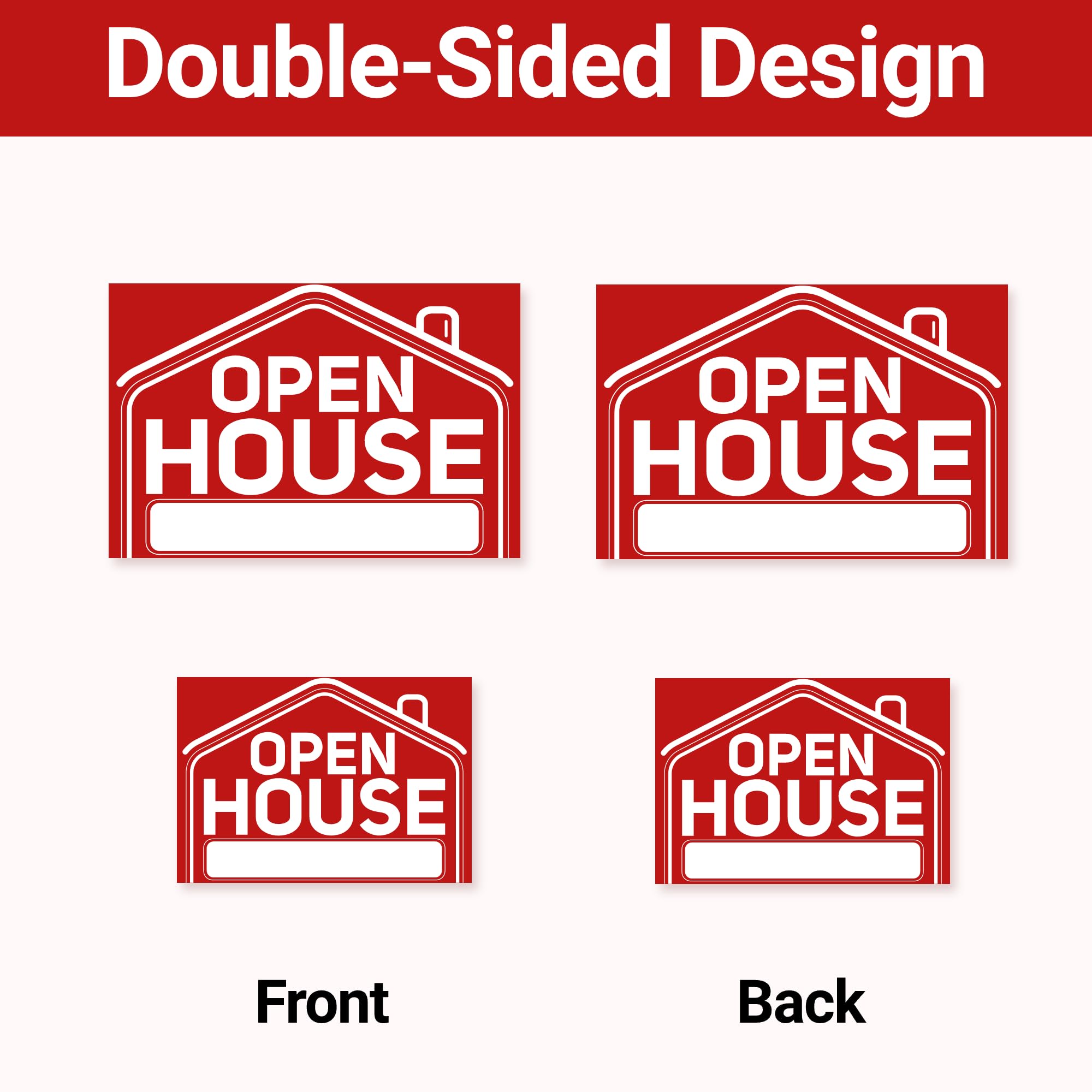 ComboJoy complete sign set for multi-location open houses