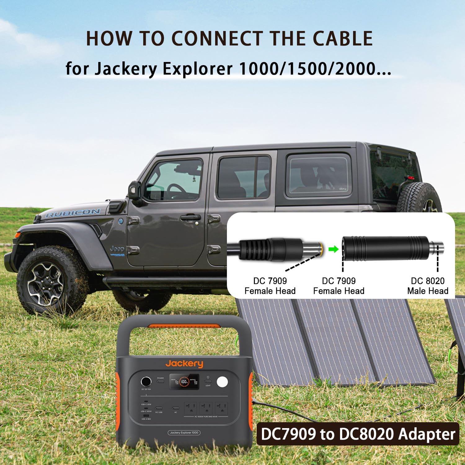 COMeap 6ft cable length offers flexible setup for RVs and camping.