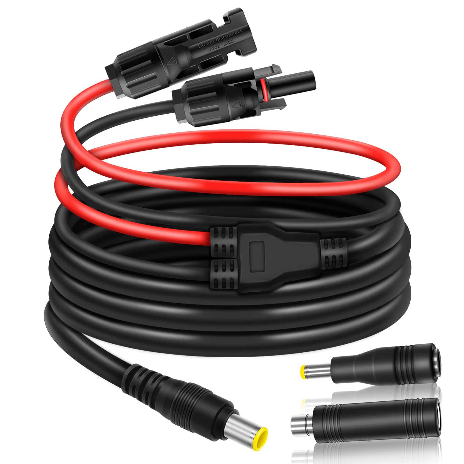 COMeap 6ft solar connector to DC 8mm adapter cable for Jackery and Bluetti charging.