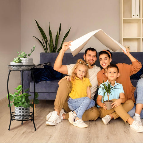 Cometofit compact 2-tier pot holder saves space stylishly