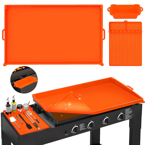 Comfamoli 36-inch griddle mat cover with full-edge design protects Blackstone from dust and moisture