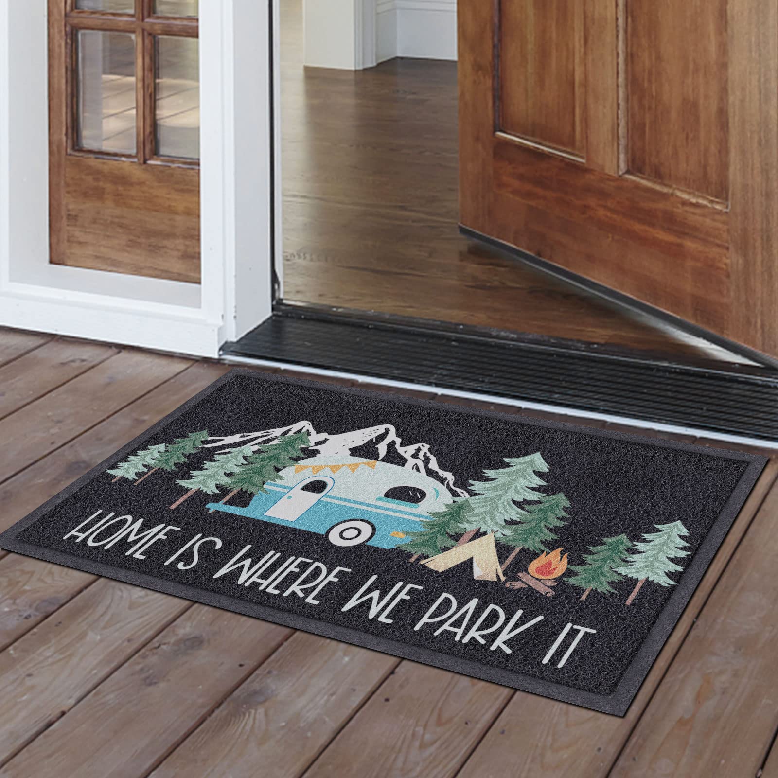 Comfoyar camper rv door mat sized to fit most doors and spaces