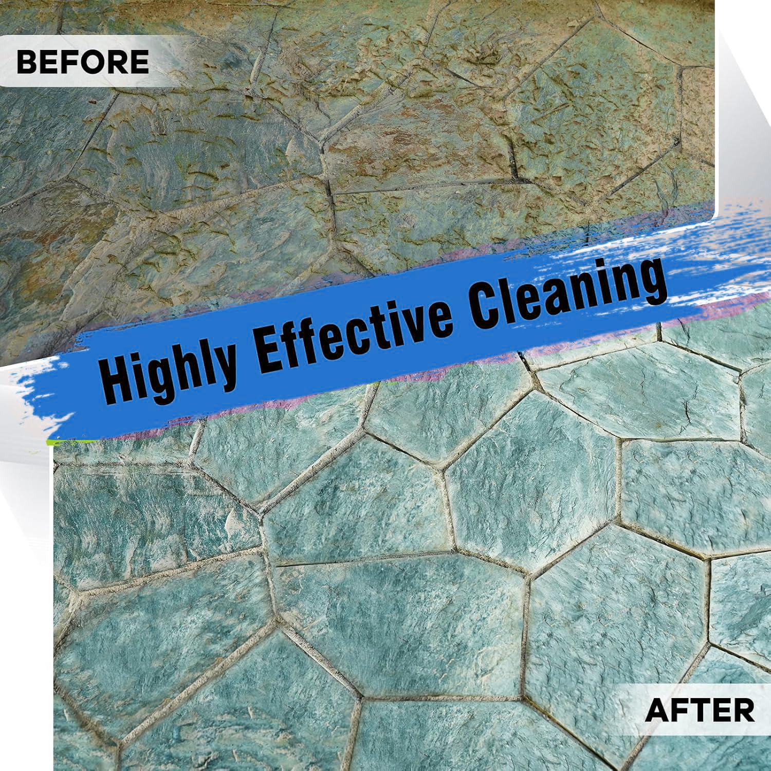 commowner foam cannon attachment in use for foamy surface cleaning