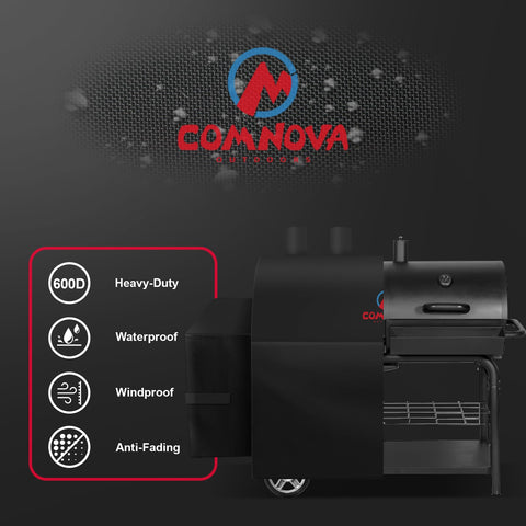 Comnova Outdoors adjustable velcro band ensures a secure fit against wind.