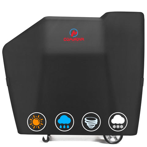 Comnova Outdoors Masterbuilt Gravity 800 cover fits snugly to protect the grill from rain