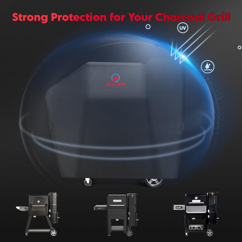 Comnova Outdoors Quick-dry surface makes cleaning after grilling easy