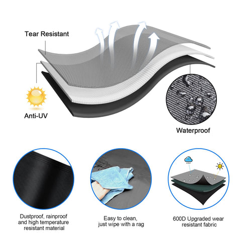 Comnova Outdoors wind-resistant design helps keep the cover in place