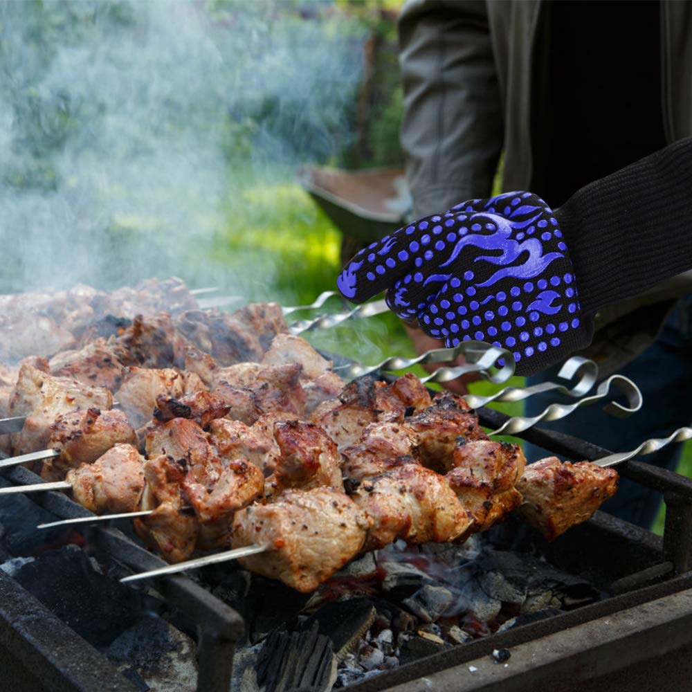 Comsmart BBQ Gloves machine washable for easy cleaning and care.