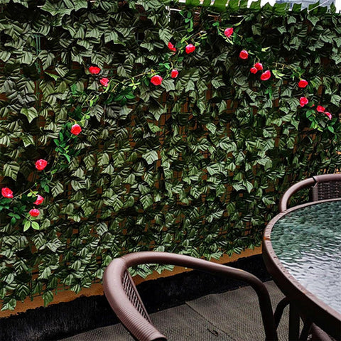 Comtelek fake ivy fence screen with easy installation