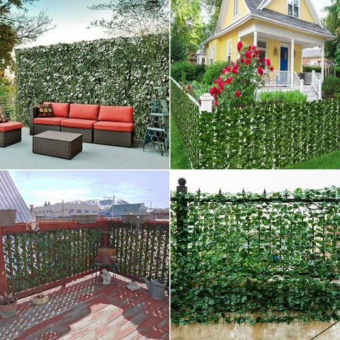 Comtelek ivy vines privacy panel for decorative garden or patio